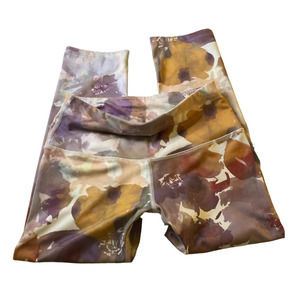 APANA Floral Womens Leggings Size XS